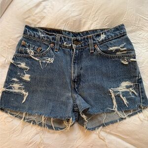Levi’s Distressed Denim Women's Shorts